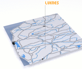 3d view of Luknės