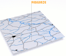 3d view of Podgórze