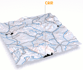 3d view of Čair