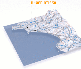 3d view of Dhafniótissa