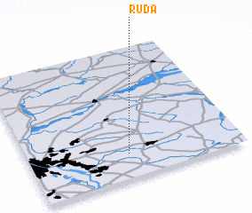 3d view of Ruda