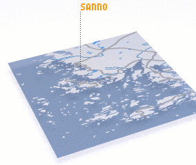 3d view of Sanno