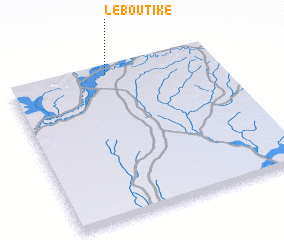 3d view of Le Boutiké