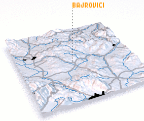 3d view of Bajrovici