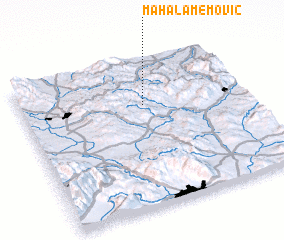 3d view of Mahala Memović