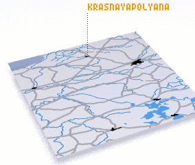 3d view of Krasnaya Polyana