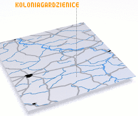 3d view of Kolonia Gardzienice