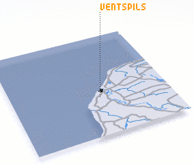 3d view of Ventspils