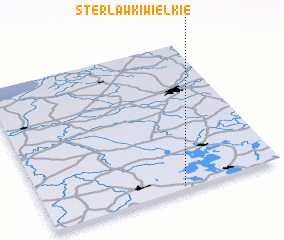 3d view of Sterławki Wielkie