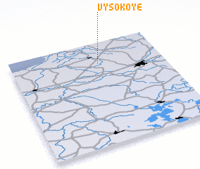 3d view of Vysokoye