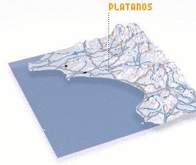 3d view of Plátanos