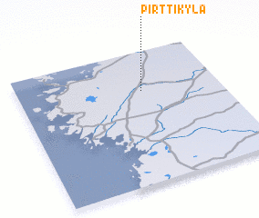 3d view of Pirttikylä