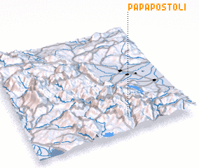 3d view of Papapostóli