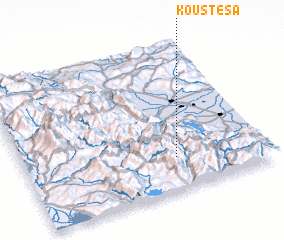 3d view of Koustésa