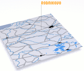 3d view of Rodnikovo