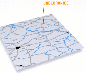 3d view of Jabłonowiec