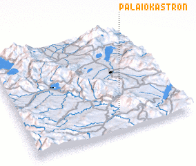 3d view of Palaiókastron