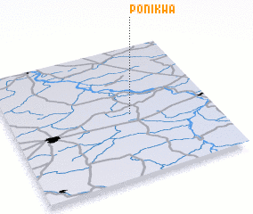 3d view of Ponikwa