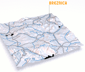 3d view of Breznica
