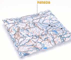 3d view of Panagía