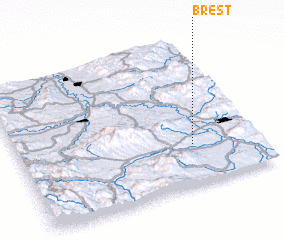 3d view of Brest