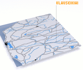 3d view of Klauseikiai