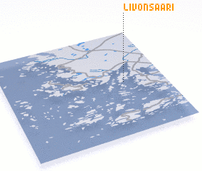 3d view of Livonsaari