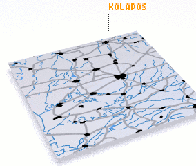 3d view of Kőlapos