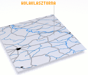 3d view of Wola Klasztorna