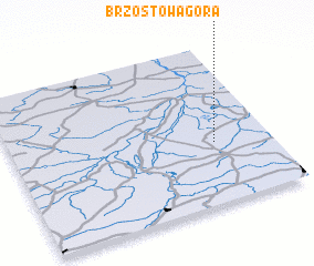 3d view of Brzostowa Góra