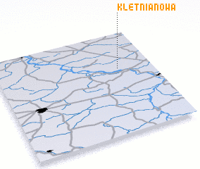 3d view of Kletnia Nowa