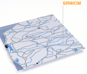 3d view of Gonaičiai