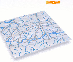 3d view of Moukrou