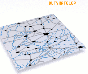 3d view of Butykatelep