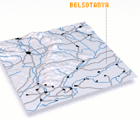 3d view of Belsőtanya