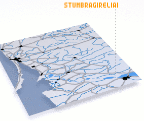 3d view of Stumbragirėliai