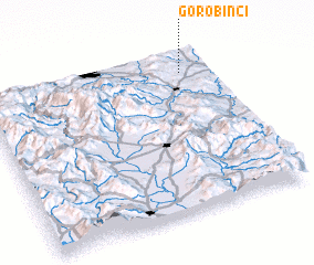 3d view of Gorobinci