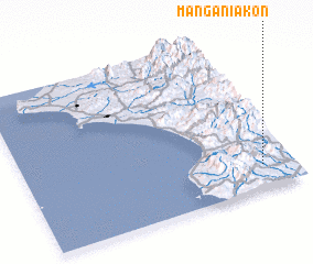 3d view of Manganiakón