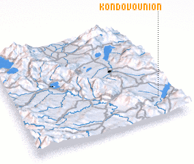 3d view of Kondovoúnion
