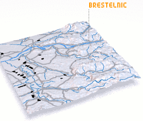 3d view of Brestelnic