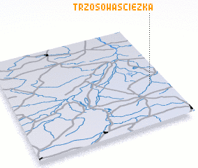 3d view of Trzosowa Ścieżka