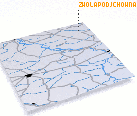 3d view of Zwola Poduchowna