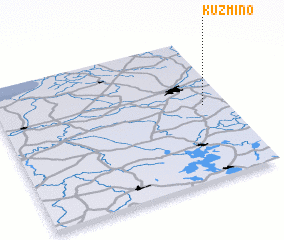 3d view of Kuzʼmino