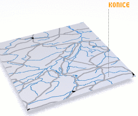 3d view of Konice