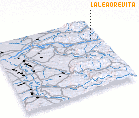 3d view of Valea Oreviţa