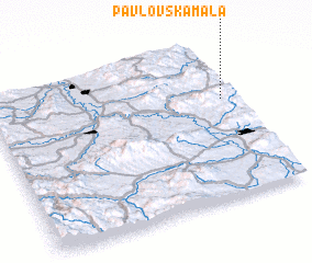 3d view of Pavlovska Mala