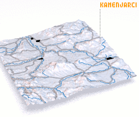 3d view of Kamenjarci