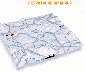 3d view of Despotovačka Mahala