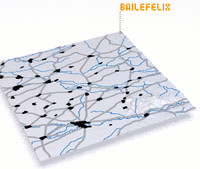 3d view of Băile Felix