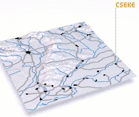 3d view of Cséke